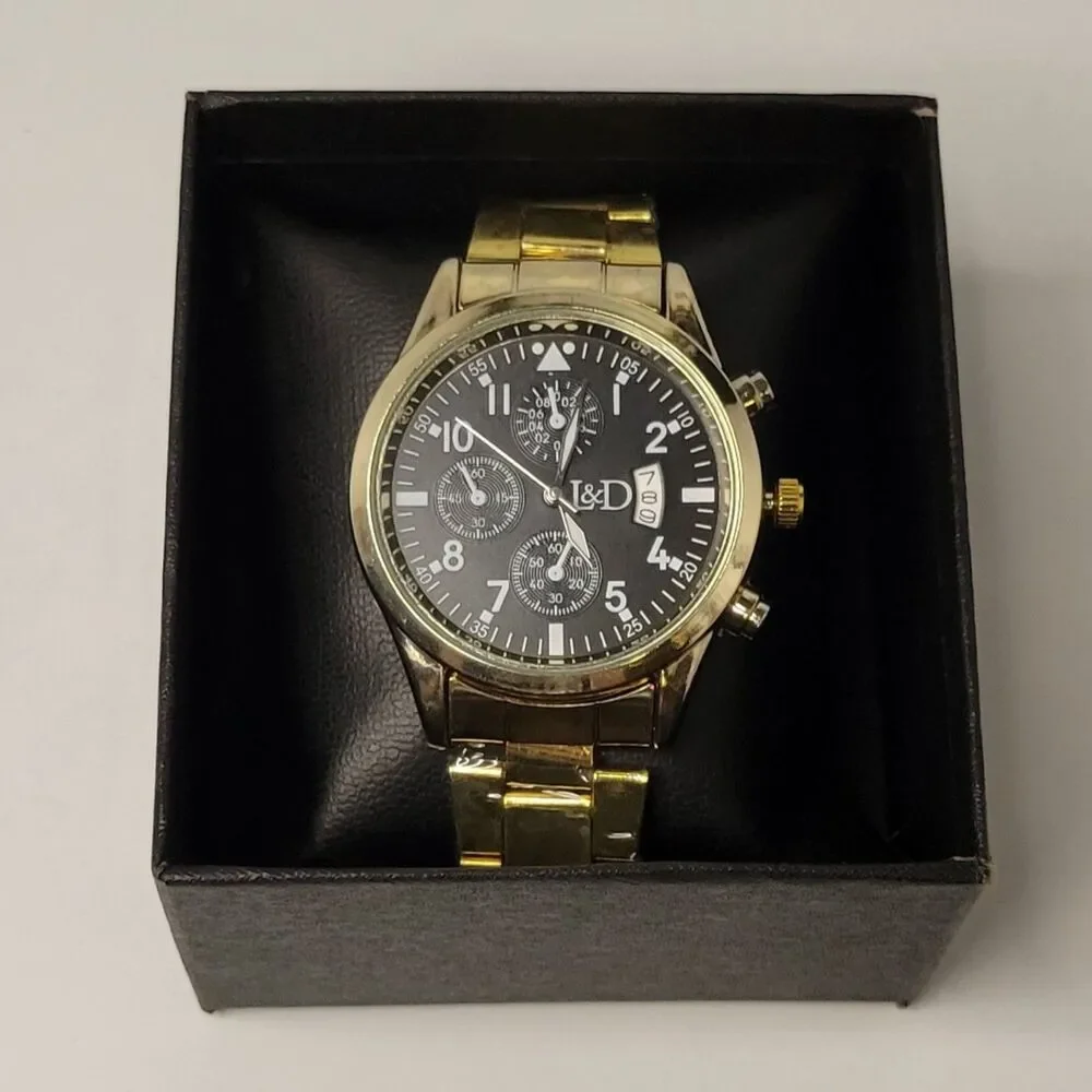 ▪︎New! L&D Men's Date Watch